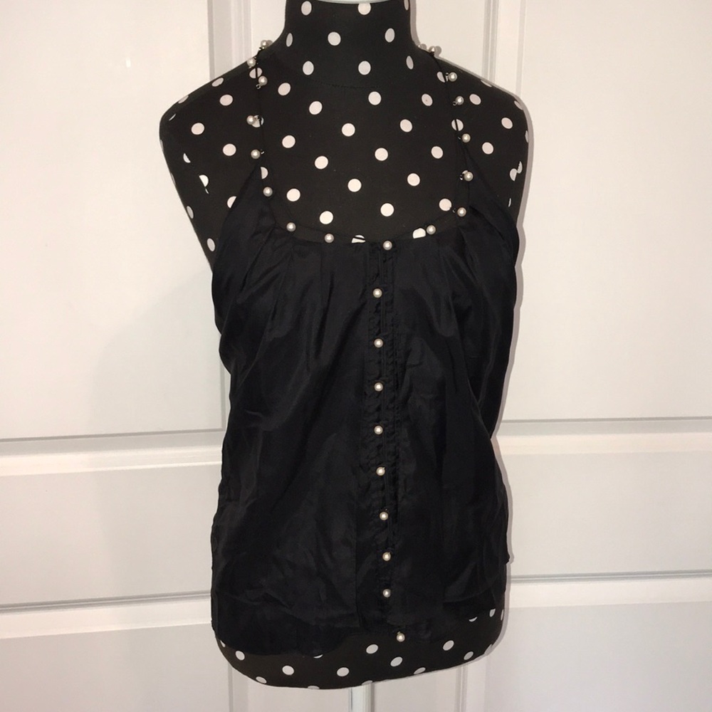 Robbi & Nikki by Robert Rodriguez Pearl Button Top